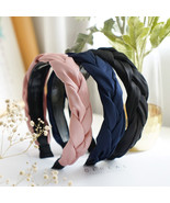 Kings Collection Satin Braid Headband Beauty Hair Accessories  For Women  - $25.96 CAD