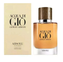 Aqua Di Gio Giorgio Armani Absolu Profumo Eau De 100ml/3.4 OZ - $970.86 MXN
