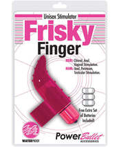 Frisky Finger Unisex Stimulator - Pink - £26.65 GBP