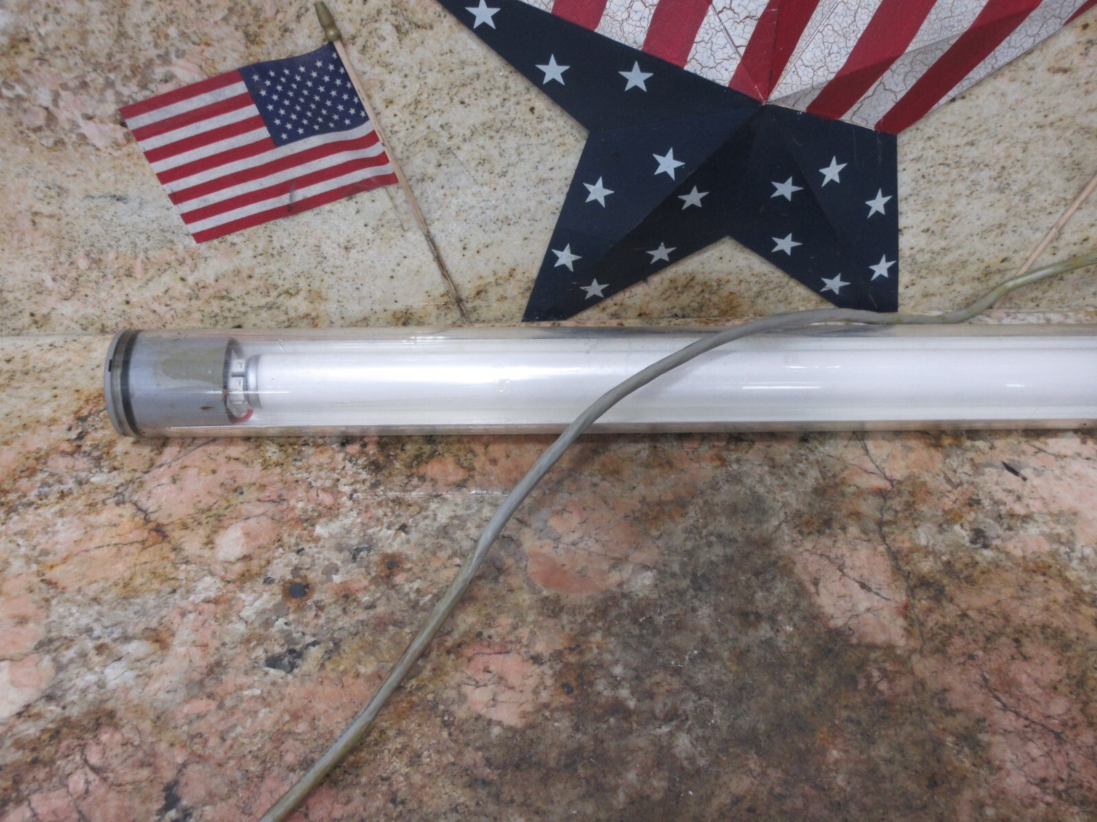 WALDMANN FLUORESCENT LAMP WORK LIGHT DWD 120 1X20W HARDINGE CHNC1 CNC LATHE Item image 2