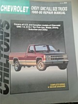 1988 - 90  Chilton&#39;s General ,Motors Chevy GMC Full Size Truck Repair Ma... - $30.00