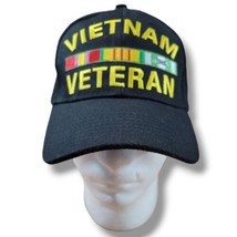 Vietnam Veteran Hat Strap Back Cap OSFM Medals Of America New Without Ta... - $33.49