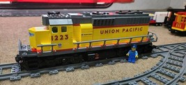 Custom Train Union Pacific GP40 Engine Dark Bluish Grey -READ Item DESCRIPTION- - £119.30 GBP