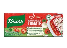 Knorr Sazonador Completo De Tomate / Tomato Seasoning - 24 Cubitos - Envio Grts - £10.85 GBP