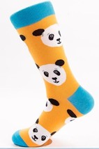 Golden Panda Socks Novelty Unisex 6-12 Crazy Fun SF97 - £6.17 GBP