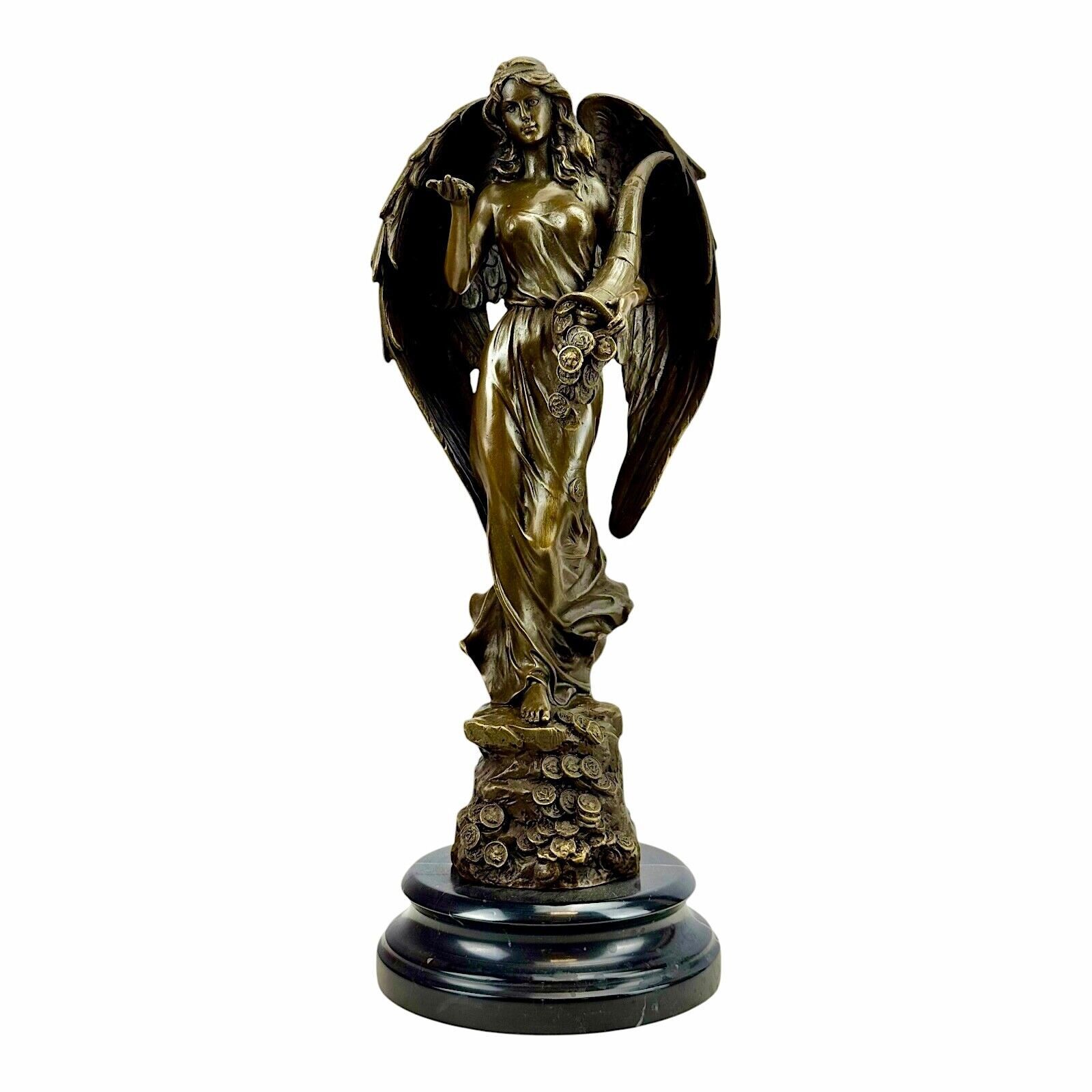 Diosa Fortuna Tyche Riqueza Buena Suerte Estatua Escultura Figura ...