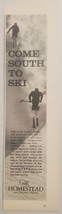 1962 Print Ad The Homestead Lodge Snow Skiing Hot Springs,Virginia - £9.33 GBP
