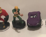 Disney Infinity Lot of 6 Incredibles Monsters Inc Cars Toy T6 - $14.84