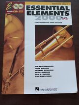 ESSENTIAL ELEMENTS FOR BAND - Trombone BOOK 1 with 2 CDs - $29.58