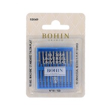 Bohin Universal Sewing Machine Needles Size 16/100 10ct - $10.95