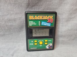 Radica Blackjack 21 Handheld Electronic Game 550 Tested - £5.20 GBP