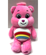 2021 Care Bears 9” Pink Rainbow Plush Cheer Bear by Basic Fun - $6.77 CAD