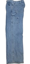VTG Men&#39;s Faded Glory Heavy Denim Carpenter Pants  Size 36x32 Read Descr... - $173.24 MXN