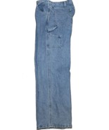 VTG Men&#39;s Faded Glory Heavy Denim Carpenter Pants  Size 36x32 Read Descr... - $173.49 MXN