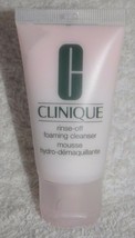 Clinique RINSE-OFF Foaming Cleanser Normal Skin Travel Size Tube 1 oz/30... - $12.99