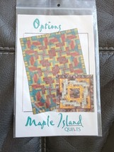 Quilt Pattern: &quot;Options&quot;  #MIQ424 by Maple Island Quilts, Inc. 2001 Vintage - £7.41 GBP