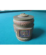 ANTIQUE CHINESE CLOISONNE AND BRASS DECOR COVERED  INCENSE HOLDER  - $2,352.09 MXN