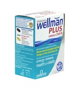 Vitabiotics Wellman Plus Omega 3∙6∙9 - 56 Tablets/Capsules - $23.78