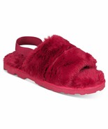 Inc International Concepts Men&#39;s Faux-Fur Slippers in Red-M 8-9 - €17,15 EUR