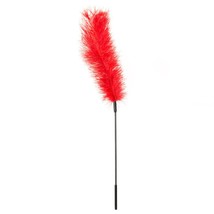 Ostrich Feather Tickler (Red) - $13.40