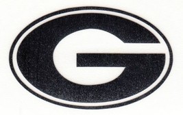 REFLECTIVE Georgia Bulldogs fire helmet decal sticker up to 12 inches - $3.46+