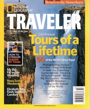 National Geographic TRAVELER Magazine October 2007 Tours of a Lifetime - $2.00
