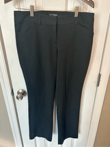 Express work dress pants black editor size 6S work attire office wear - $34.65