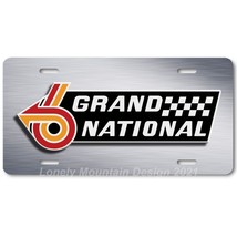 Buick Grand National Inspired Art on Gray FLAT Aluminum Novelty License Plate - £14.21 GBP