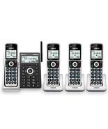 4 Handsets Cordless Home Phone with Bluetooth, Answering System, Smart C... - £259.34 GBP