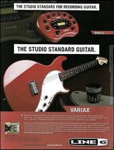 Line 6 Variax Studio Standard Guitar Pod XT 2006 advertisement 8 x 11 ad print - £3.03 GBP