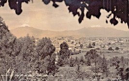 MEXICO~VOLCANES des de PUEBLA~1940s REAL PHOTO POSTCARD - $8.84