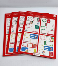4-Pack Holiday Hallmark Christmas Gift Tags Peel &amp; Stick Labels 8 Sheets... - $11.75