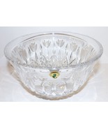 BEAUTIFUL WATERFORD CRYSTAL CUT HEARTS 8&quot; BOWL ~ ARTIST SIGNED J PEREZ~ - $113.84