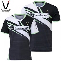 TECHNIST 2024 Unisex Short Sleeve T-Shirt Badminton Tee Top Asia-Fit NWT TNT6433 - £36.58 GBP