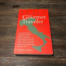 Italy for the Gourmet Traveler by Fred Plotkin Restaurants Fairs Markets Book - $21.49