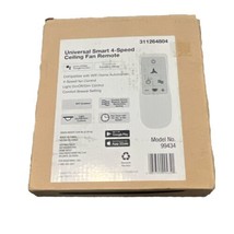 Universal Smart Wi-Fi 4-Speed Ceiling Fan Speed Controller Remote White New - $53.96