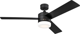 Modern Alta Vista Works With Alexa Smart Wifi Ceiling Fan With Led Light, Remote - £203.80 GBP