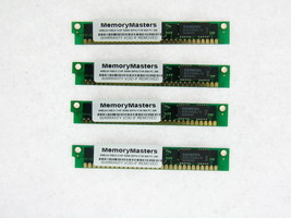 4pc 1MB 3 Chip Simm Memory 30-pin Ibm Pc 286 386 486 Xt Ram Gold Leads - £21.59 GBP