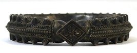 Antique Yemenite Tribal Upper Arm Cuff Bracelet From Yemen - £79.00 GBP