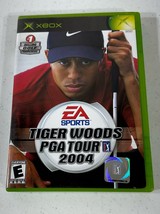 Tiger Woods PGA Tour 2004 (Microsoft Xbox, 2003) Case Game and Manual - $4.92