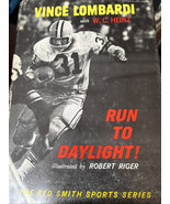 Run to Daylight! Vince Lombard Football Green Bay Packers HARDCOVER  Book - $33.83 CAD
