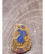 Vintage Dutch Boy Paint 5 Years Of Employment Gold Filled Lapel Pin - $17.92 CAD