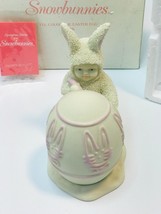 Dept 56 1996 Snowbunnies I’ll Color The Easter Egg Figurine Holiday Christmas - £5.45 GBP