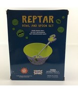 Culturefly Rugrats Reptar Bowl And Spoon Set Collectible Nick Box Dinosa... - £58.68 GBP