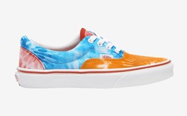 VANS Authentic Turquoise Coral Pink Taxi Yellow Tie Dye Shoes Wm&#39;s 8.5 NWT - $59.99