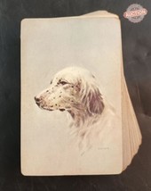 Whitman Complete Deck Of Playing Cards Hunting Dog Spaniel Vintage - £12.43 GBP