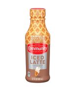 BestBy07/25 Community Coffee Vanilla Waffle Cone Iced Latte 13.7oz Bottle - $85.49 MXN