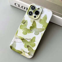 For iPhone 14 Precise Hole Glossy PC Phone Case(Summer Butterfly) - $19.40