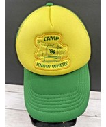 Stranger Things Dustin Trucker Hat Cap Camp Know Where ’85 Retro Computer - £10.24 GBP