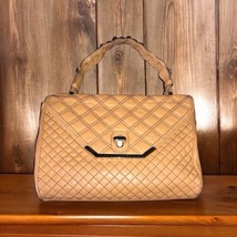 Quilted Brooks Brothers Satchel Bag  - £67.42 GBP